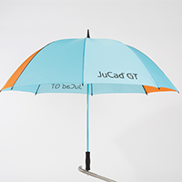 JuCad golf umbrella_blue-orange_GT_JS-GT